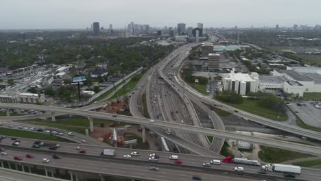 This-video-is-about-a-birds-eye-view-of-rush-hour-traffic-on-major-freeway-in-Houston