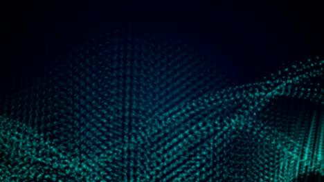 abstracto azul ciencia ficción línea punteada ondas animación de video