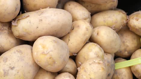 un montón de patatas