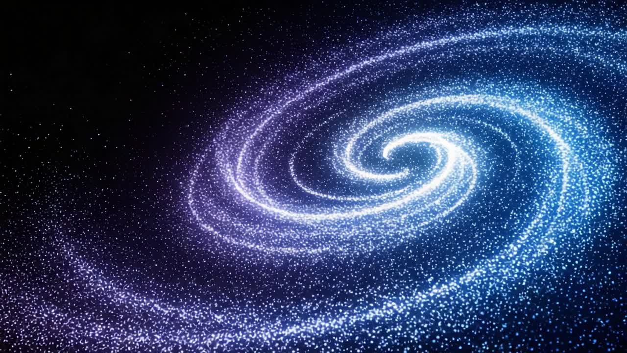 A Beautiful Spiral Galaxy Filled with Glittering Stars in a Cosmic Dance Captured in Stunning Detail Across Two Exquisite Frames of Galactic Wonder