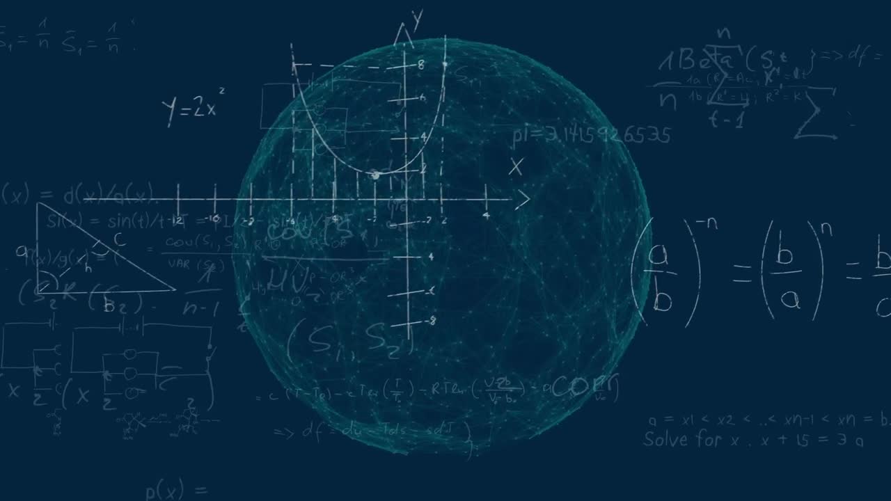 수학적 방정식과 기하학적 그림