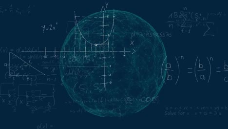 mathematical equations and geometric illustrations