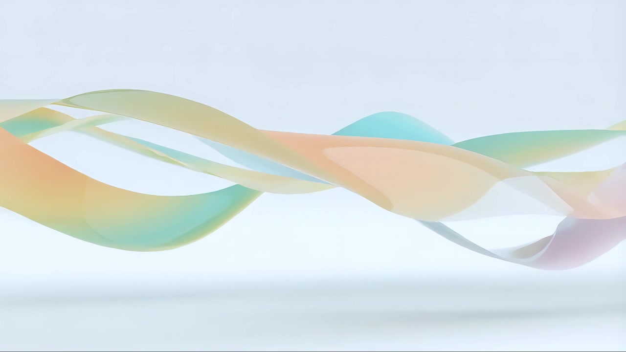 Minimal Abstract Wave Motion Background 4K