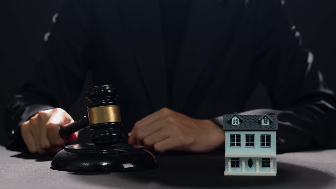 House is sold at an auction after owner cannot pay the mortgage