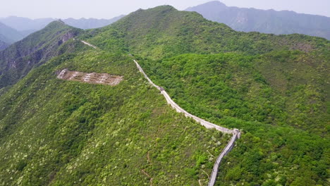 4k-Gran-Muralla-China,-Mutianyu,-China