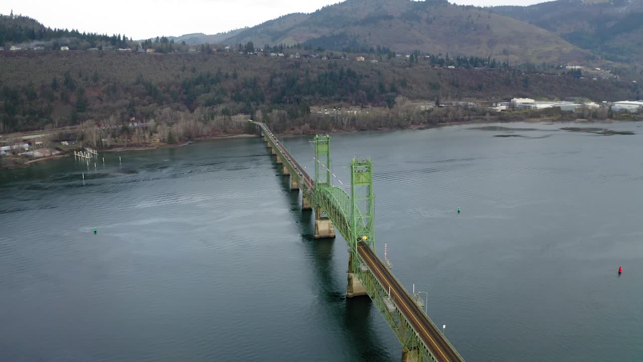 드론 후드 리버 브릿지 4k 30fps