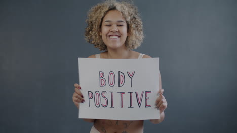 body positive woman