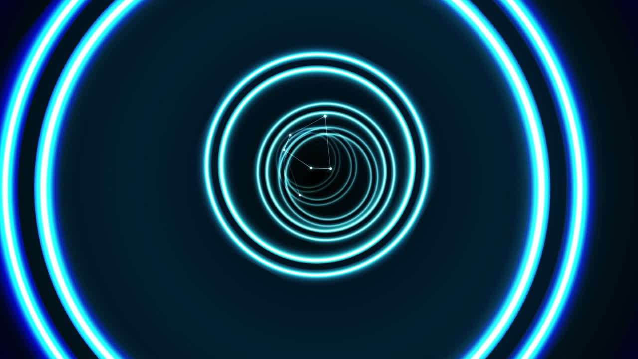 diseño de vórtice azul en negro