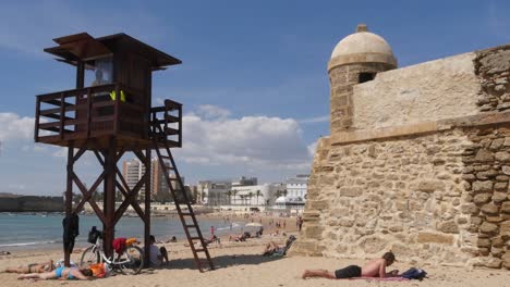 spanish city of cadiz waterfront