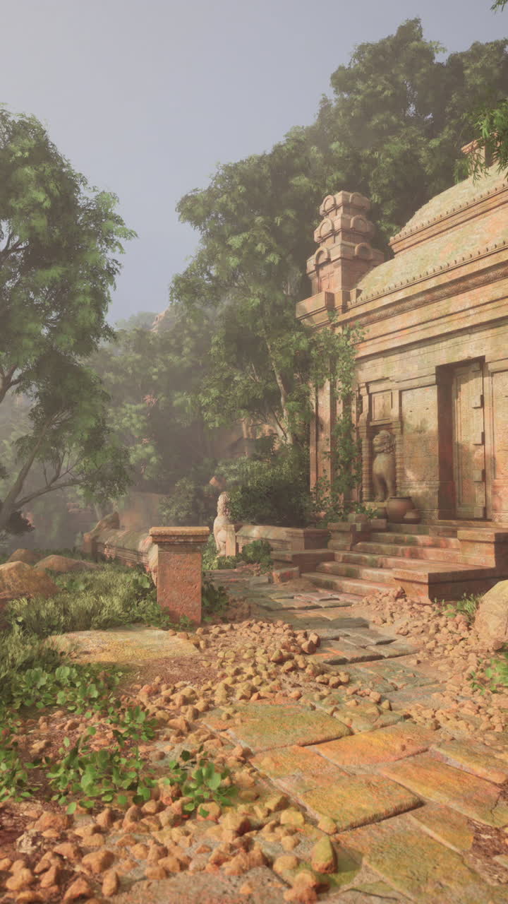 casa abandonada en medio de un denso bosque