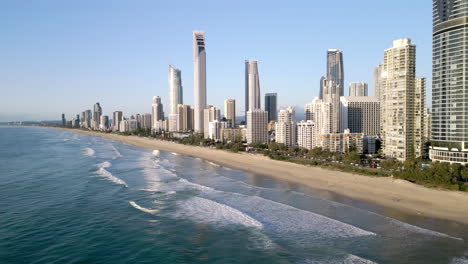 Aerial-of-Surfers-Paradise-Beach-Gold-Coast-Queensland-Australia