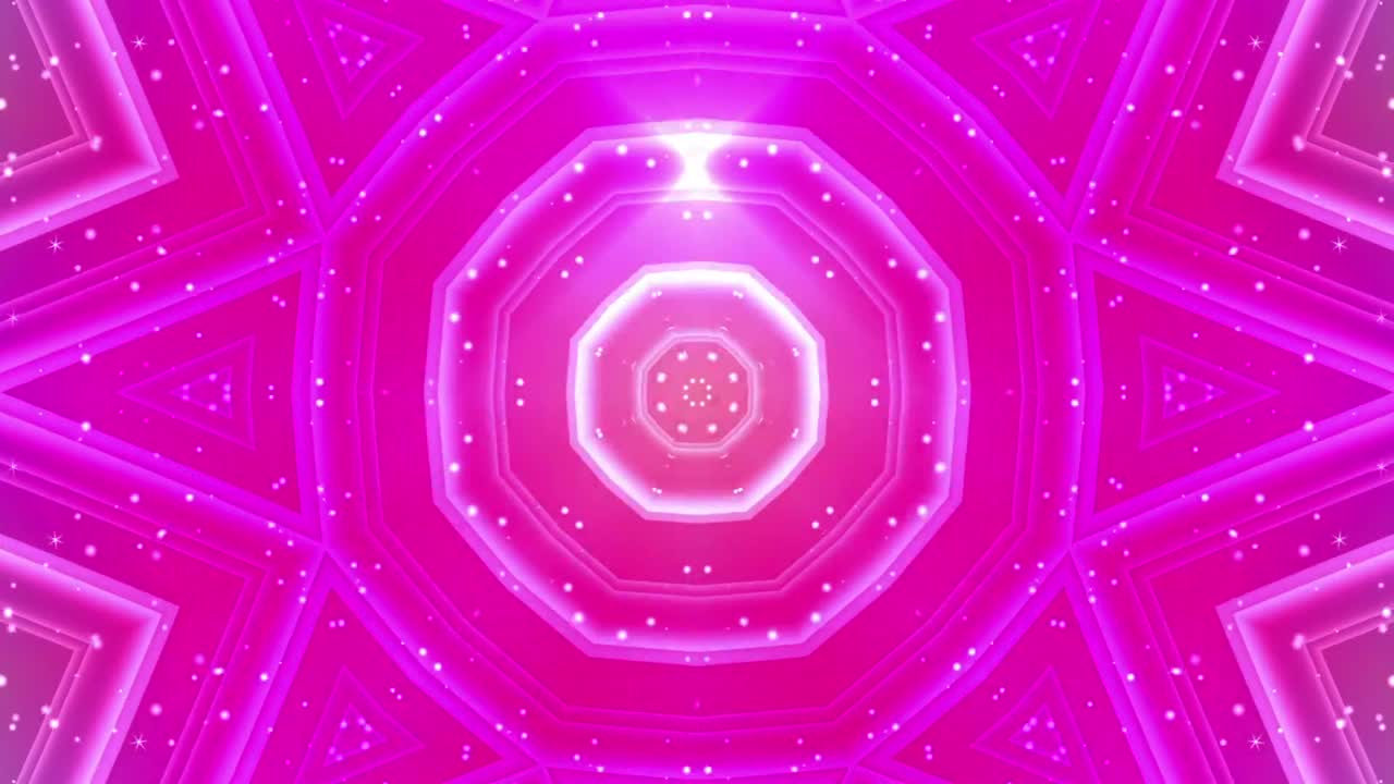 만화경 vj 루프 조명 별