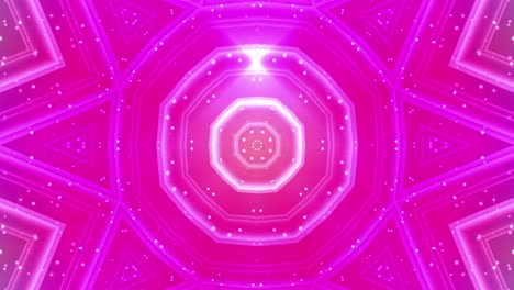 caleidoscopio vj loop luces estrellas