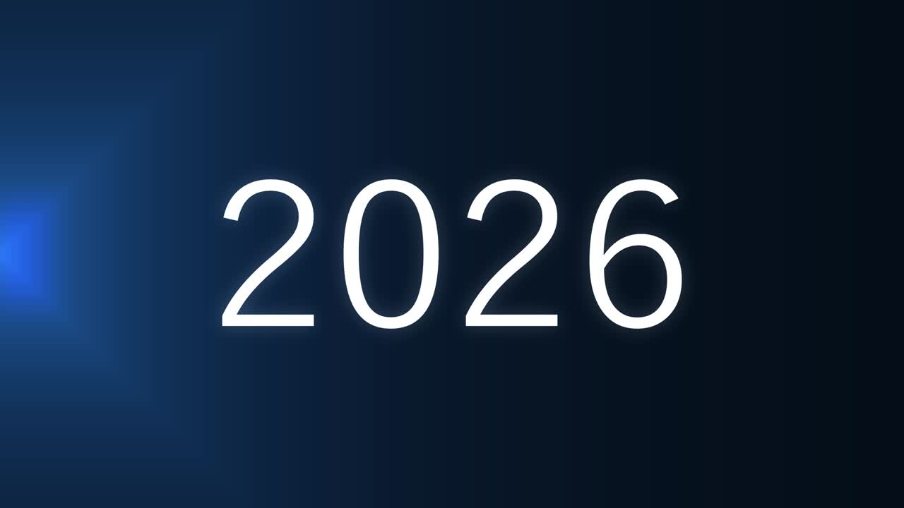 2026 animación de texto gráficos de movimiento