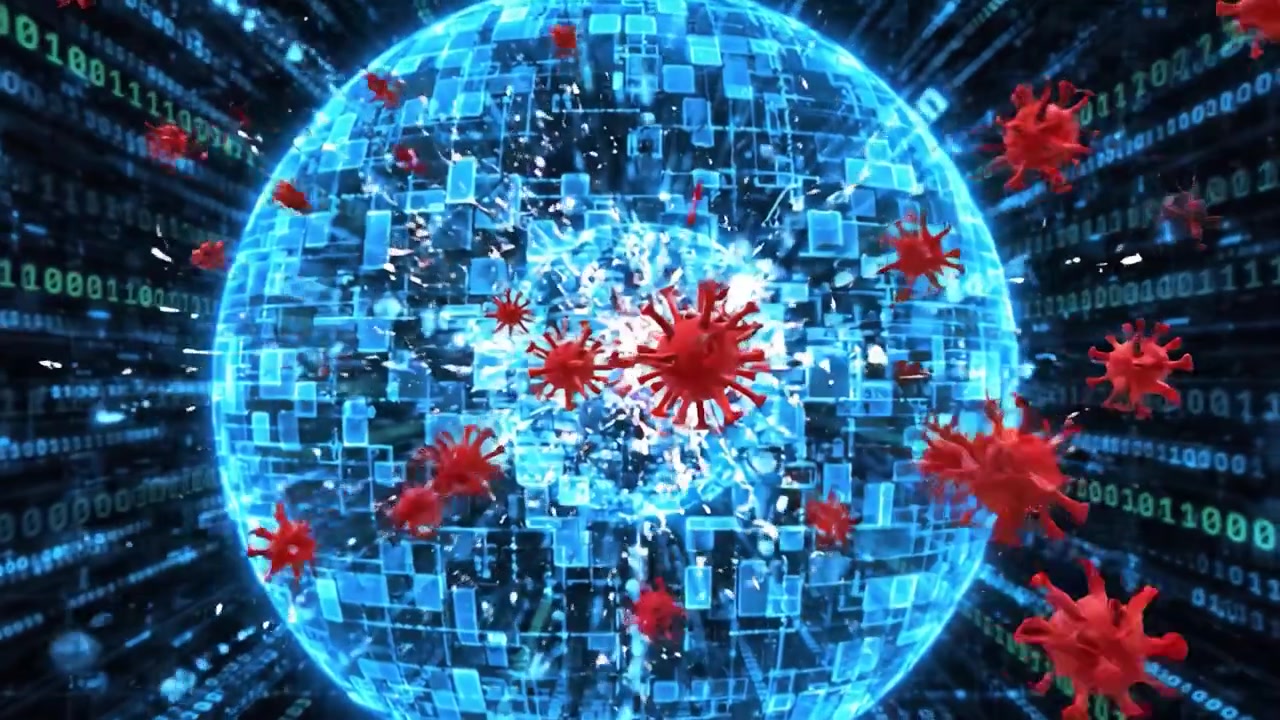 Exploring the Digital Universe: A Journey Through Binary Data Patterns and Sphere Visualization in a High-Tech Environment