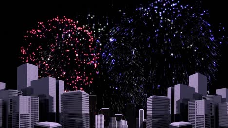 animated firework video