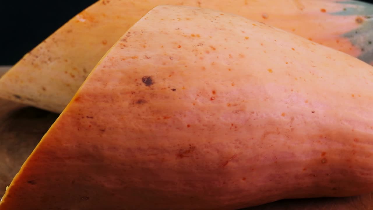 calabaza plátano dentro de la rotación