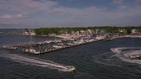 bear point marina on wolf bay in alabama