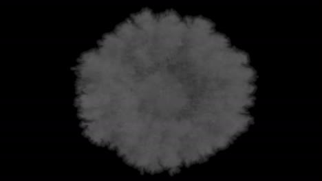 grey smoke puff
