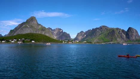 Panorama-Der-Lofoten-Inseln