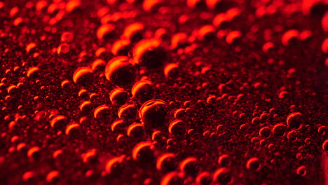 Science-or-Art-Abstract-Macro-Background-with-Red-Bubbles