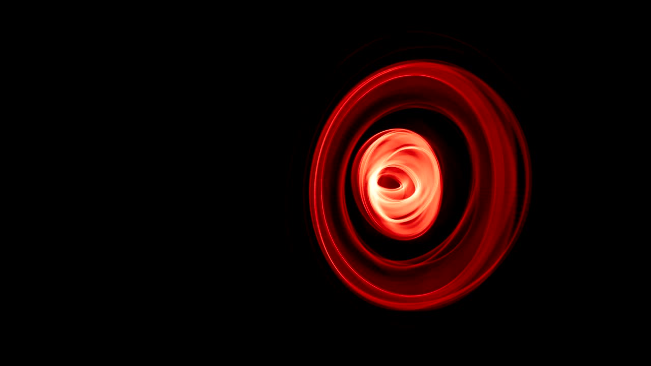 빛나는 추상적인 구부러진 은 선 - 밝은 그림 4k 비디오 타임스