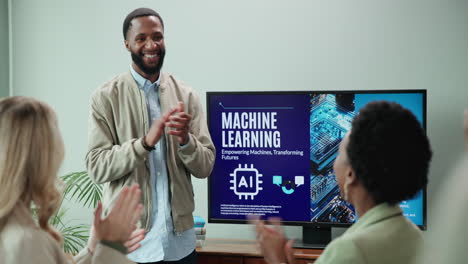 a presentation on machine learning and ai