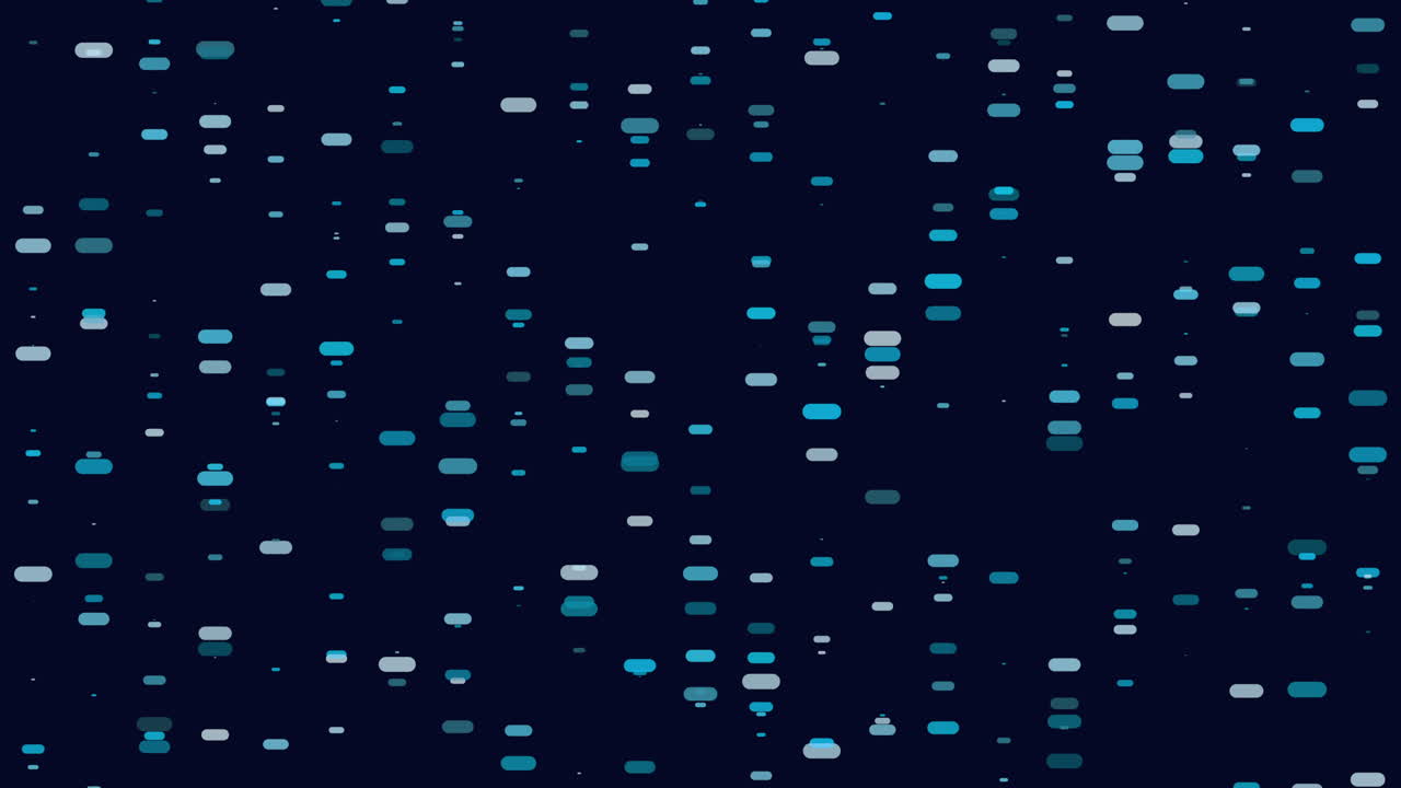 Abstract rainbow dots pattern in rows