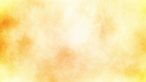 colored smoke spray. abstract smoke steam blow out. fog splash. alcohol ink and watercolor on yellow background. copy space for text. loop animation.