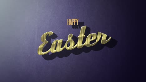 Texto-Retro-Feliz-Pascua-En-Textura-Vintage-Púrpura-En-Estilo-Años-80