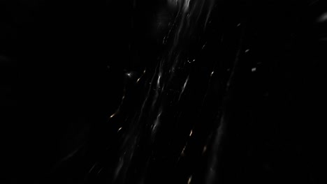 black background of the universe expanding. seamless loop