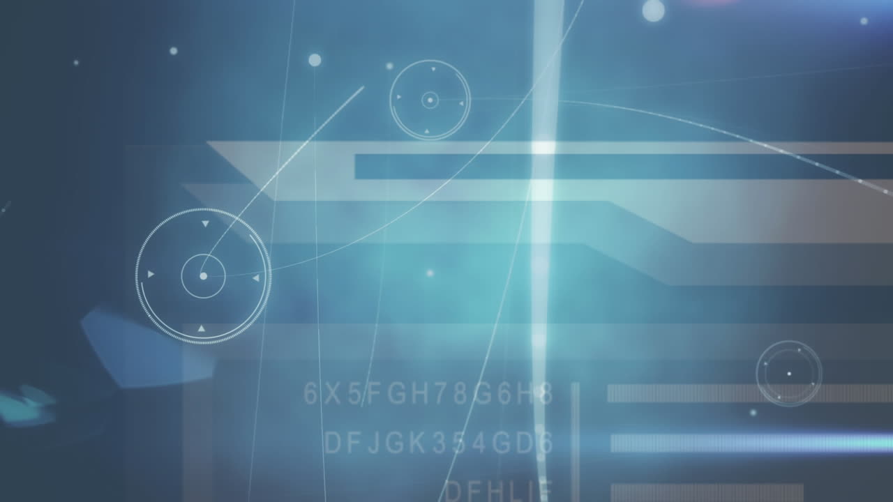 데이터 프로세싱을 통한 연결 네트워크의 애니메이션