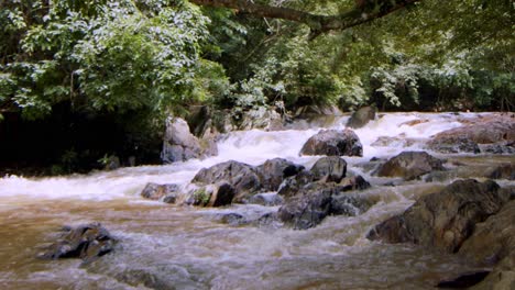 White-water-splashing-over-rocks---drought-in-Brazil-results-in-shortage