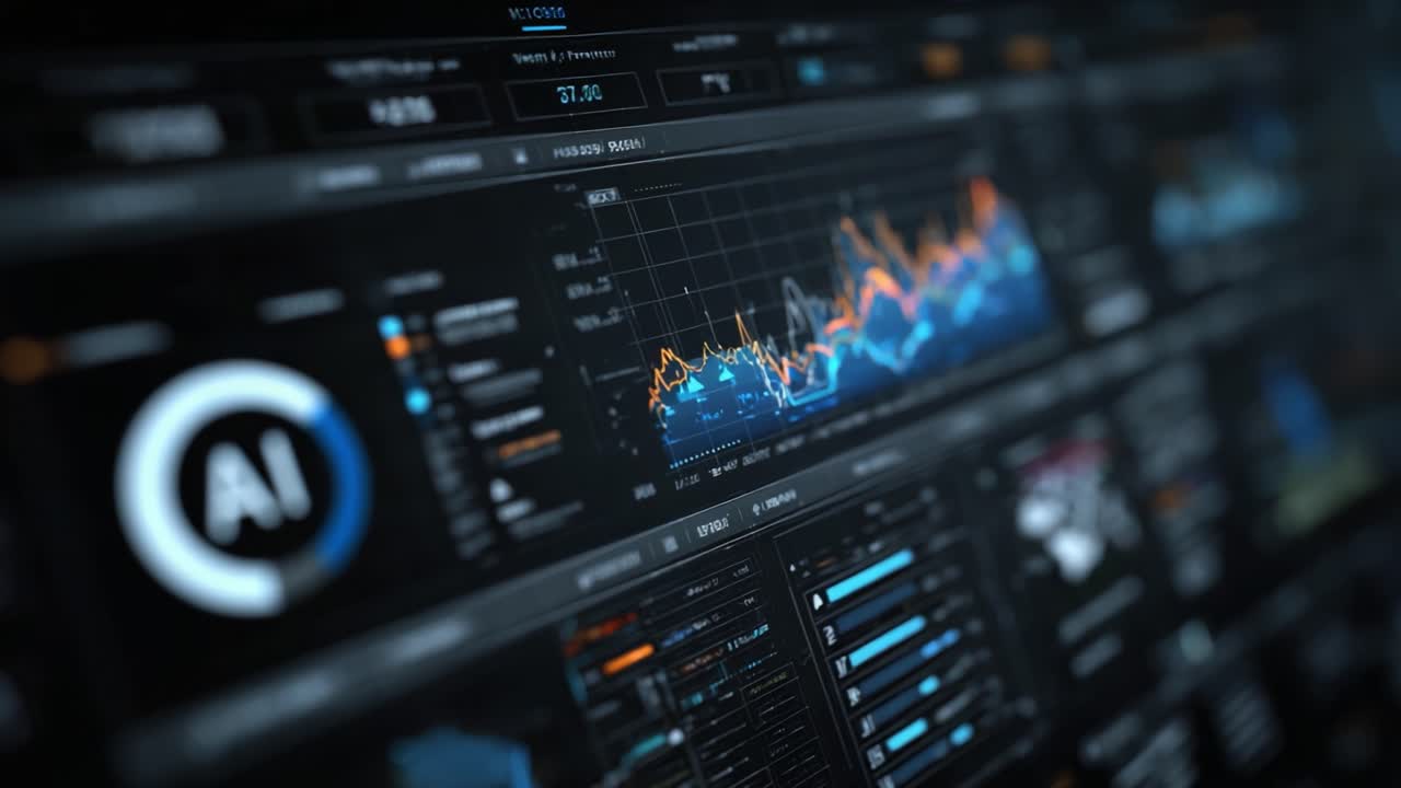 Visualizing Data Trends: Advanced AI Analytics on a Dynamic Dashboard Showcasing Insights and Performance Metrics in Real-Time for Enhanced Decision-Making