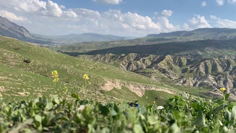 Mountain-valley-time-lapse