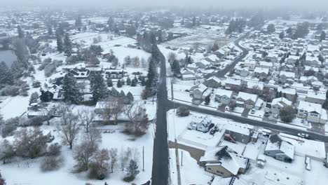 Blick-Auf-Spokane,-Washington-Nach-Einem-Schneesturm