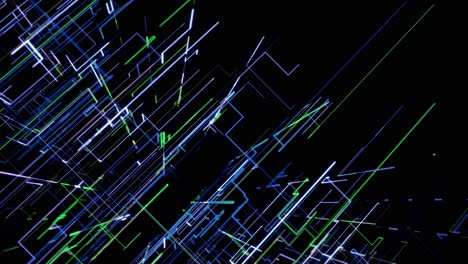 linee luminose astratte