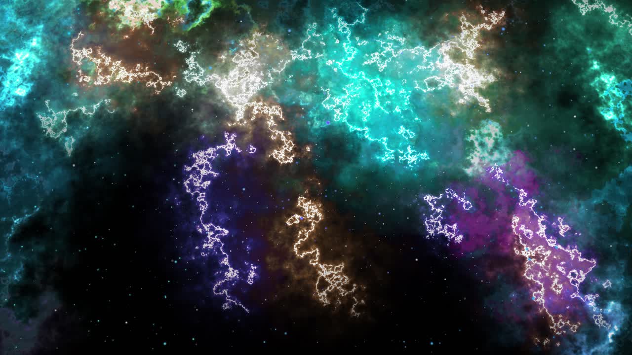 Vídeo en 4K renderizado 3D sin fin del universo, estrellas, toma espacial, Vía Láctea, galaxia, estrellas, fondo de cielo nocturno, planeta Tierra