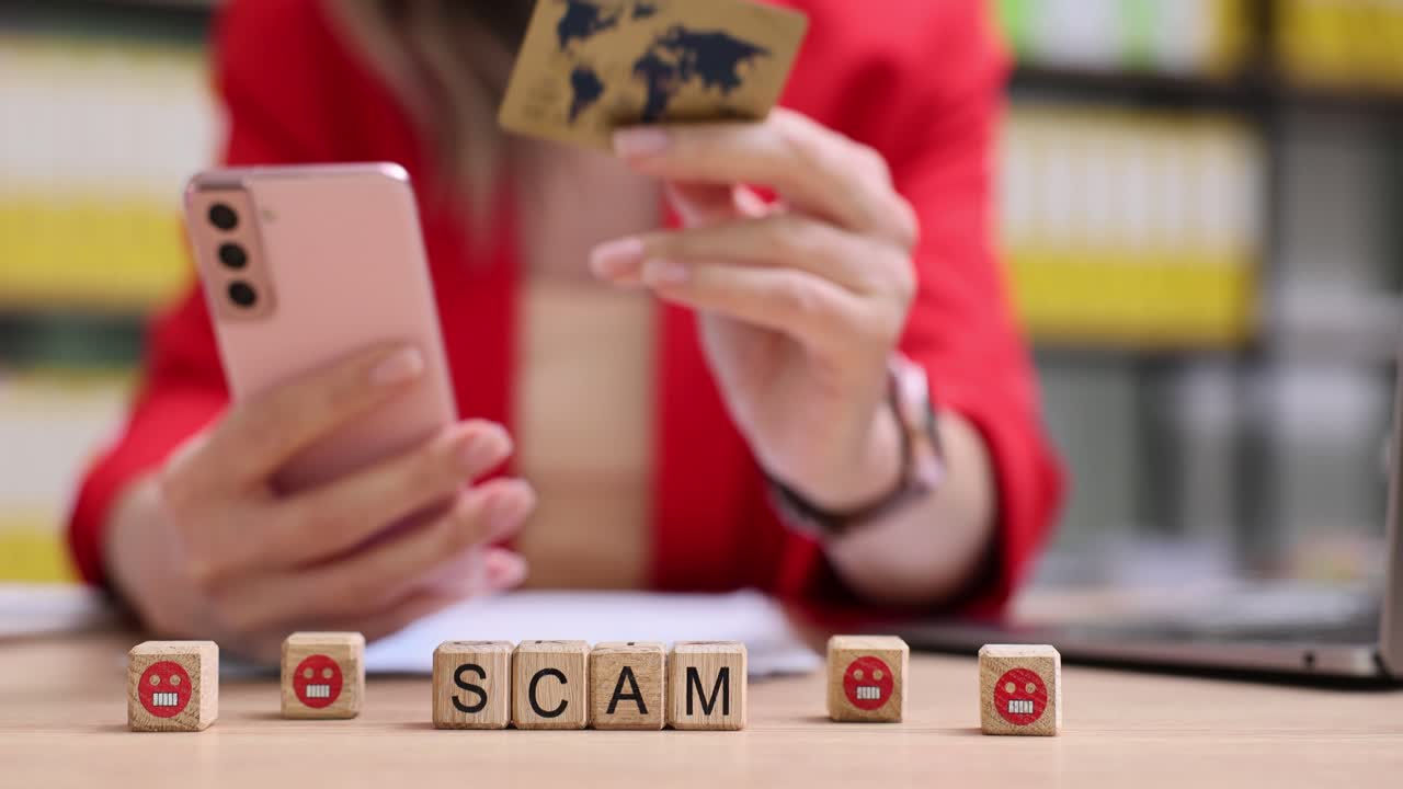 Online Scam with Phone and Credit Card