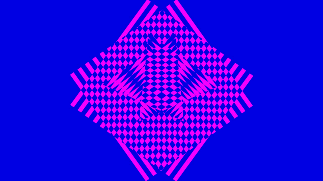 modelo de video 4k con efecto estroboscópico e hipnótico, en formato de video 16: 9.