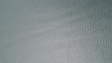 flying over ocean waves in the sea in norway