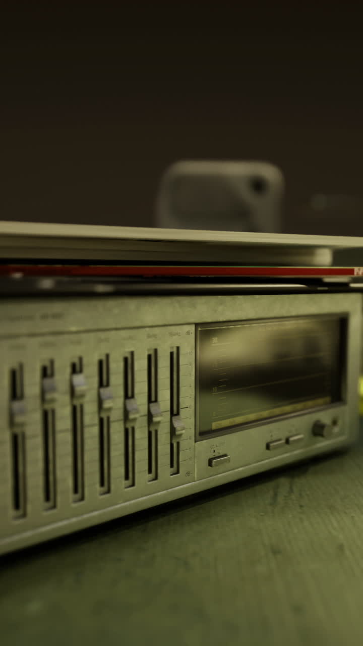 Old computer parts creating a nostalgic atmosphere in a dimly lit workspace