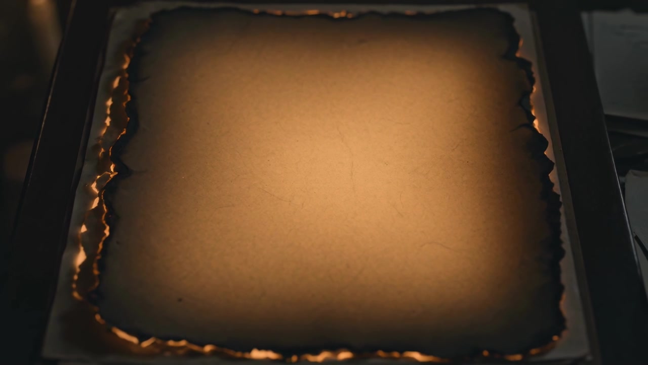 Pulsing backlight causing square sheet perimeter flickering on tabletop tray, with papers and pen