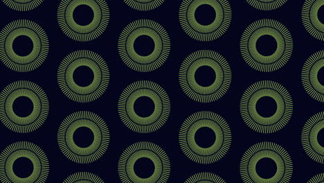 dynamic blue and black circle pattern on dark background
