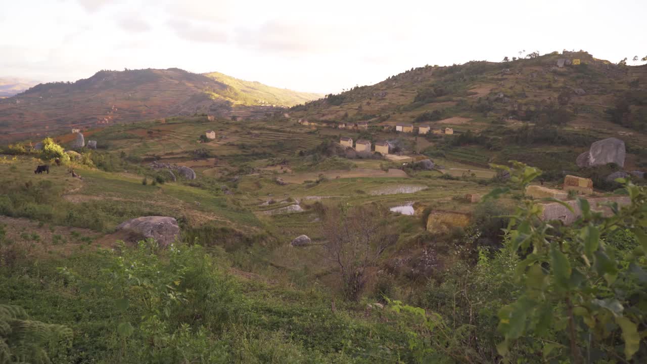vista panorámica del paisaje de madagascar