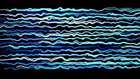 abstract creative looped bg with curled lines like blue trails on surface. lines form swirling pattern like curle noise. abstract 3d looping flowing animation as bright creative festive bg