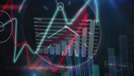 Animation-Von-Statistiken-Und-Finanzdatenverarbeitung