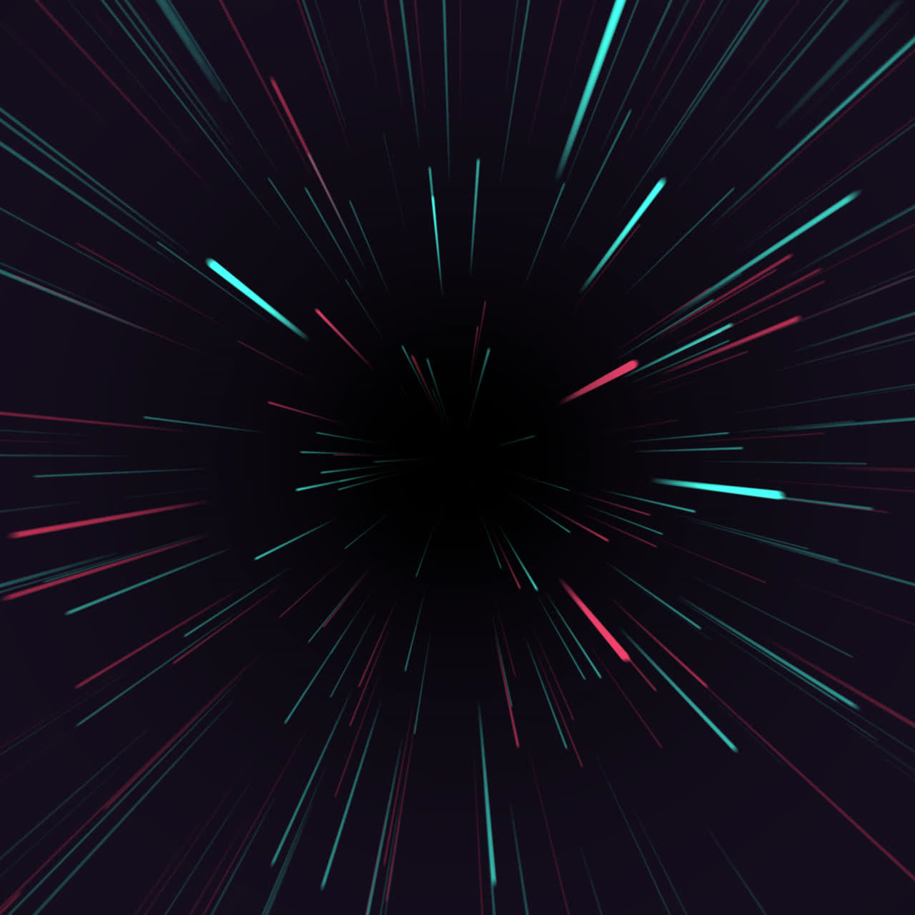 Abstract Speed Lines Warp Effect Background
