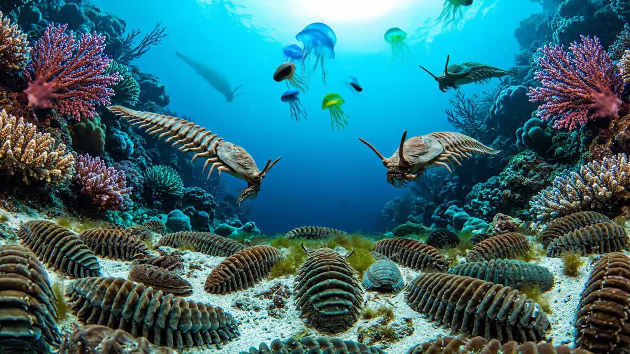 Reconstruction of Cambrian Explosion Marine Life