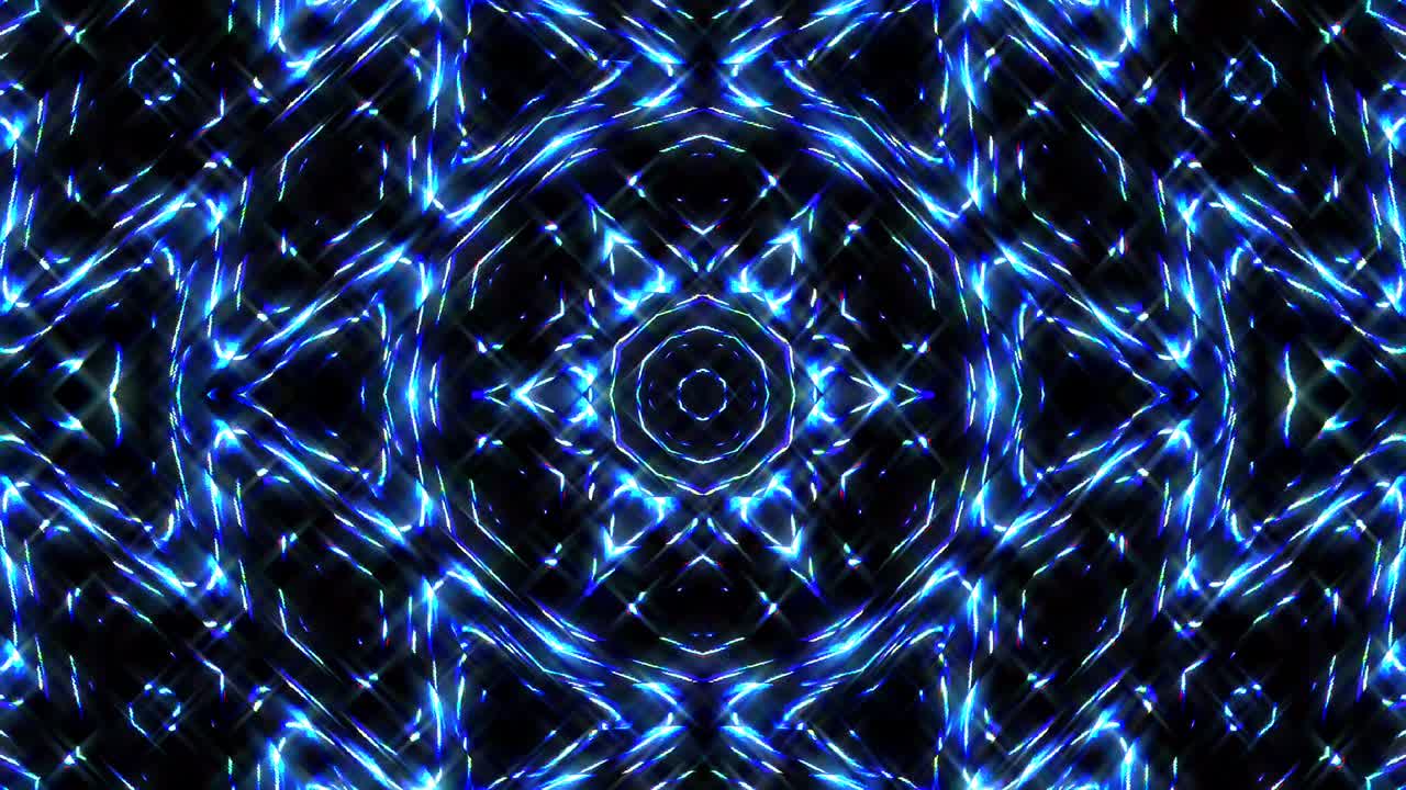 luz abstracta brillante que gobierna el color completo, caleidoscopio